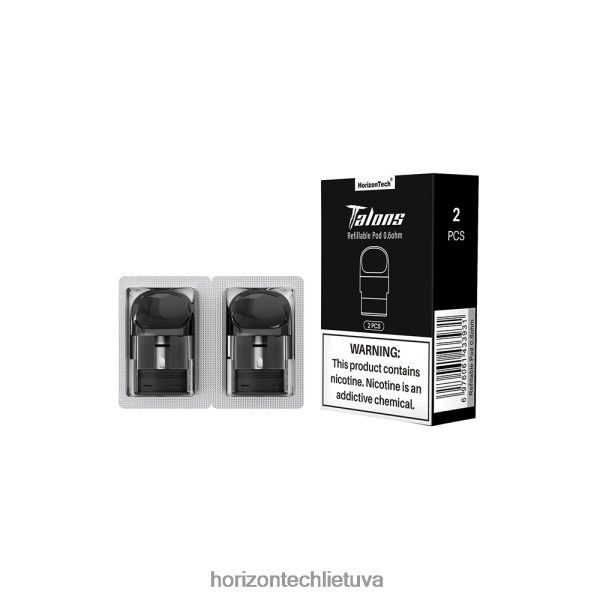 HorizonTech Vape Kit - HorizonTech Talons pakaitiniai ankštys JZ6P8019 0,6 omo