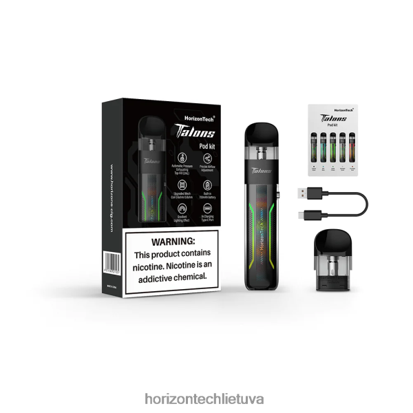 HorizonTech Lietuva - HorizonTech Talons pradedančiojo rinkinys JZ6P8021 klasikinis juodas