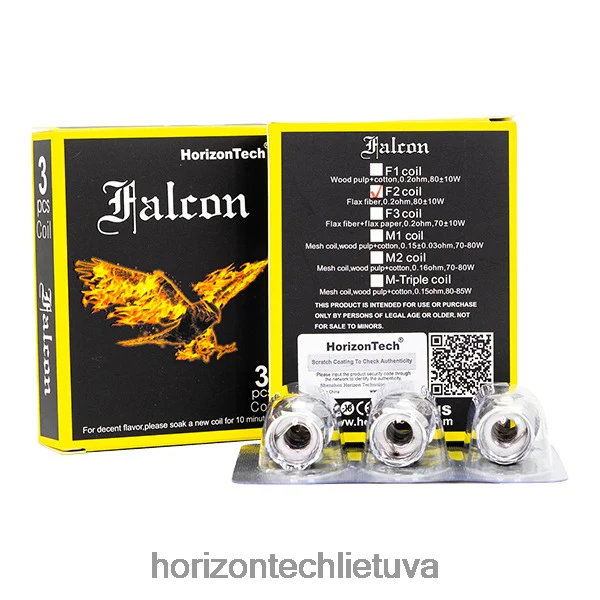 HorizonTech Disposable Vape - HorizonTech Falcon ritės (3 pak.) JZ6P80160 f2 ritė 0,2ohm