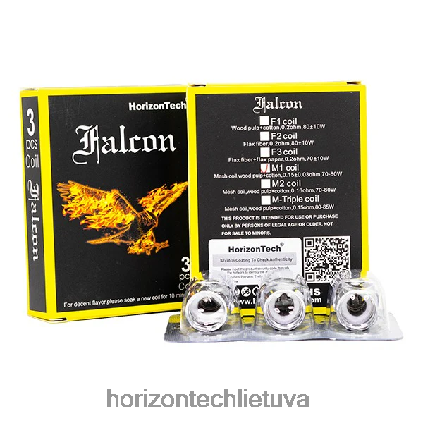 HorizonTech Vilnius - HorizonTech Falcon ritės (3 pak.) JZ6P80162 m1 tinklelio ritė 0,15ohm