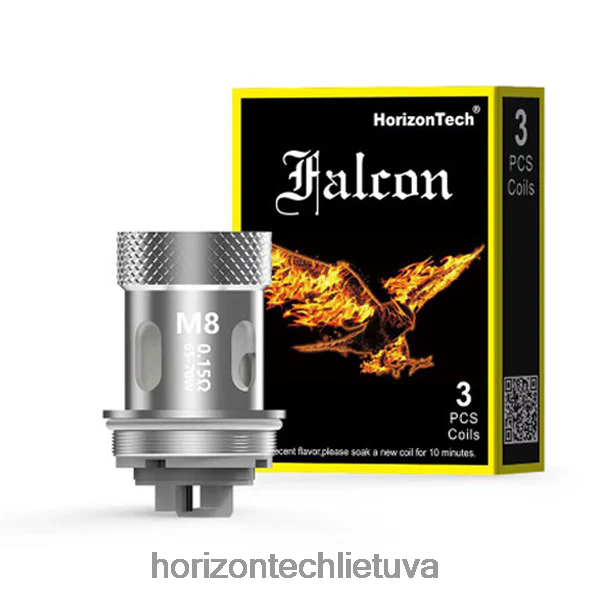 Horizon Tech Coils - HorizonTech Falcon ritės (3 pak.) JZ6P80168 m8 0,15 omo (3 pakuotės)