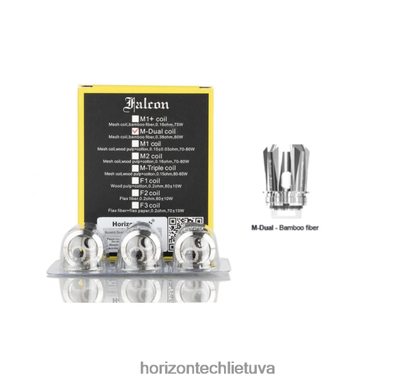 Horizon Tech Company - HorizonTech Falcon ritės (3 pak.) JZ6P80165 m-dual tinklelio ritė 0,38ohm