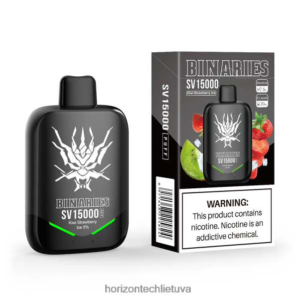HorizonTech Vape Kit - HorizonTech Binaries Cabin vienkartinės sv JZ6P8089 kivių braškių ledukai