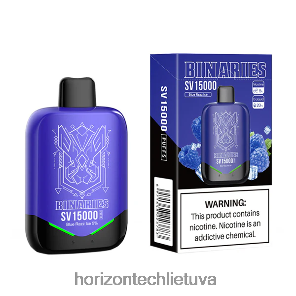 Horizon Tech Vape Coils - HorizonTech Binaries Cabin vienkartinės sv JZ6P8087 mėlynas razz ledas