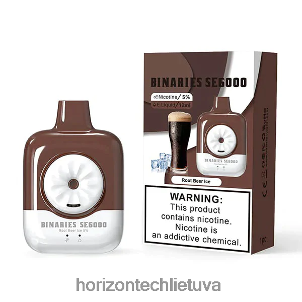 Horizon Tech Falcon Coils - HorizonTech Binaries Cabin vienkartinis 12ml JZ6P80156 šaknies alaus ledas