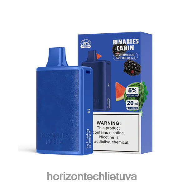 HorizonTech Lietuva - HorizonTech Binaries Cabin vienkartinis 20ml JZ6P8071 arbūzo aviečių ledukai