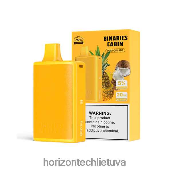Horizon Tech Falcon Coils - HorizonTech Binaries Cabin vienkartinis 20ml JZ6P8066 pina colada