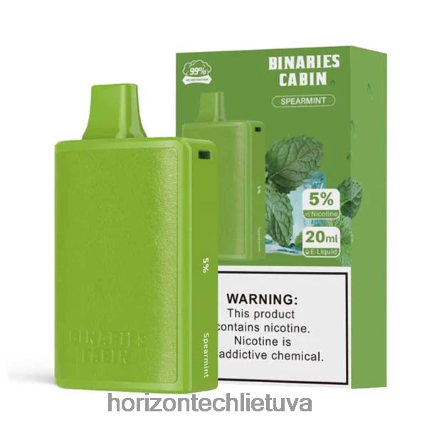 Horizon Tech Vape - HorizonTech Binaries Cabin vienkartinis 20ml JZ6P8074 šaltmėčių