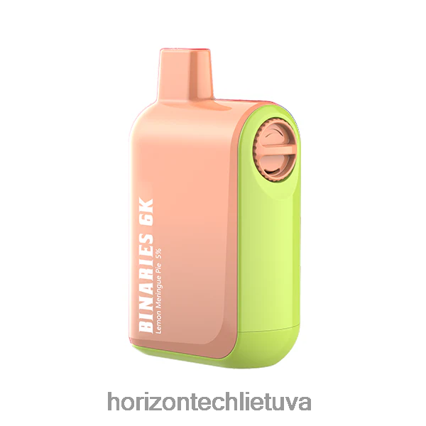 HorizonTech Vape Kit - HorizonTech Binaries Cabin vienkartinis 15ml JZ6P8039 citrinų meringue pyragas